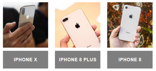 Что купить: iPhone 8, iPhone 8 Plus или iPhone X?