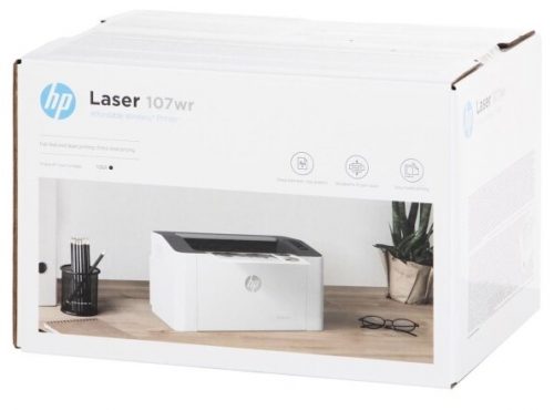 Принтер HP Laser 107wr: мини-обзор
