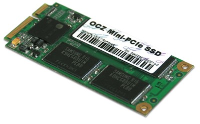 Первые SSD от компании OCZ, имеющие формат MiniPCIe