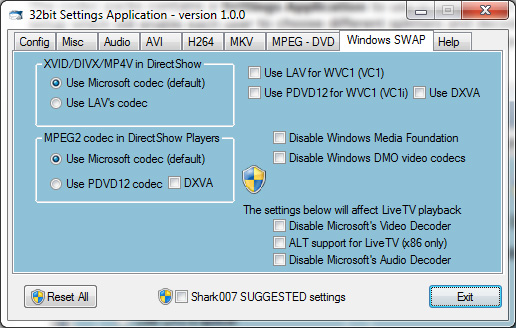 Win8codecs - пакет нужных кодеков для ОС Windows 8