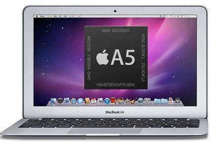На тестировании замечен MacBook Air на базе процессора Apple A5