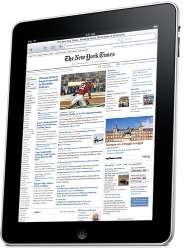 Продажи Apple iPad в Великобритании начнутся только в апреле