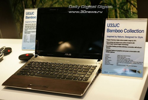 ASUS продемонстрировала экологичные ноутбуки
