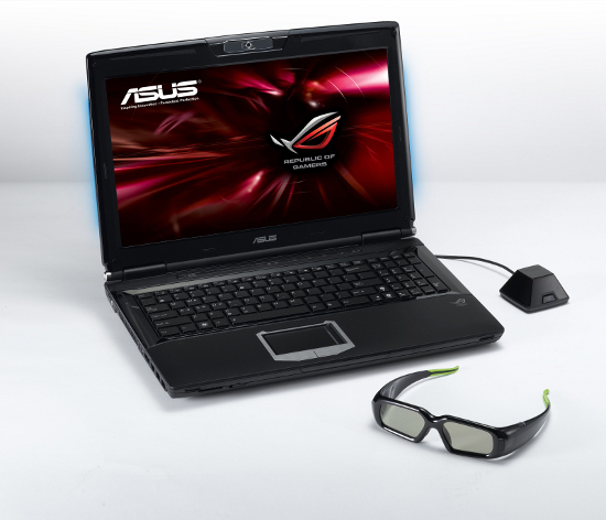 ASUSTek планирует выпустить еще один 3D-ноутбук - на этот раз 17"