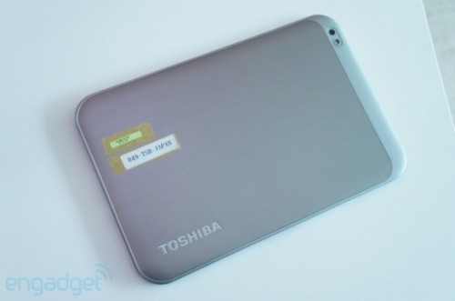 Toshiba представила новый планшет с четырехъядерным процессором