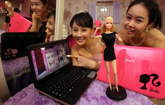 Samsung X170 Barbie Special Edition