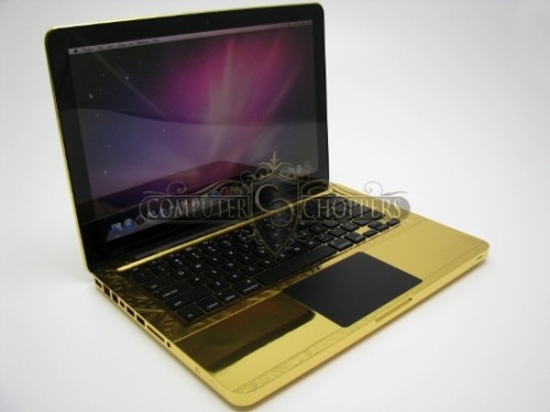 MacBook Pro в золотом корпусе