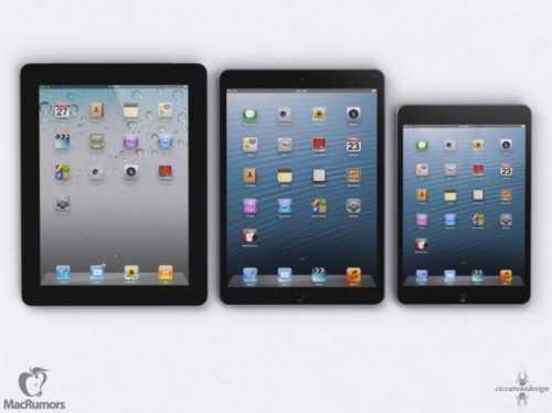 Слухи о новом iPad - новый чип внутри, меньше толщина и вес