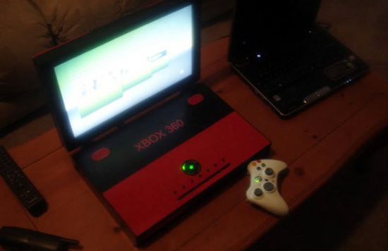 Превратить свой ноутбук в консоль Xbox 360 можно с помощью моддинга