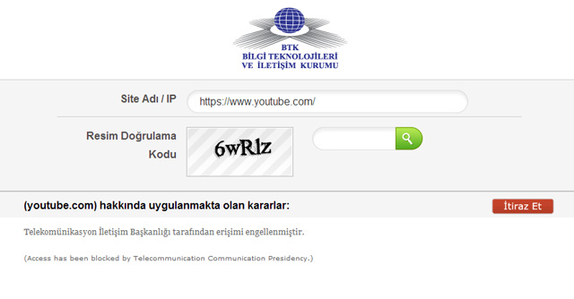 Турция лишилась YouTube